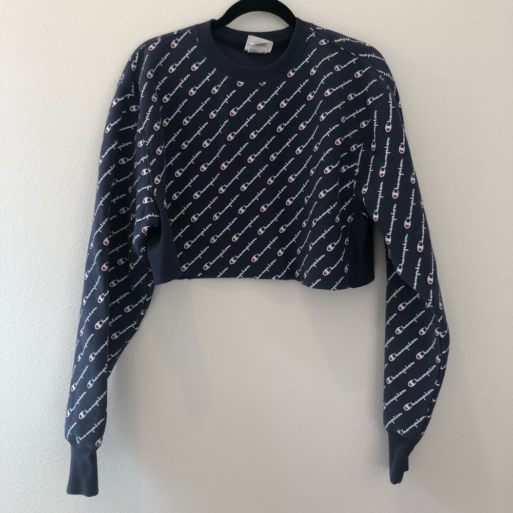 Champion Crop Sweatshirt size small